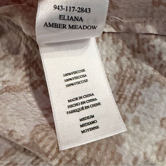 Rails Eliana Floral Silk Dress In Amber Meadow - Picture 5 of 6